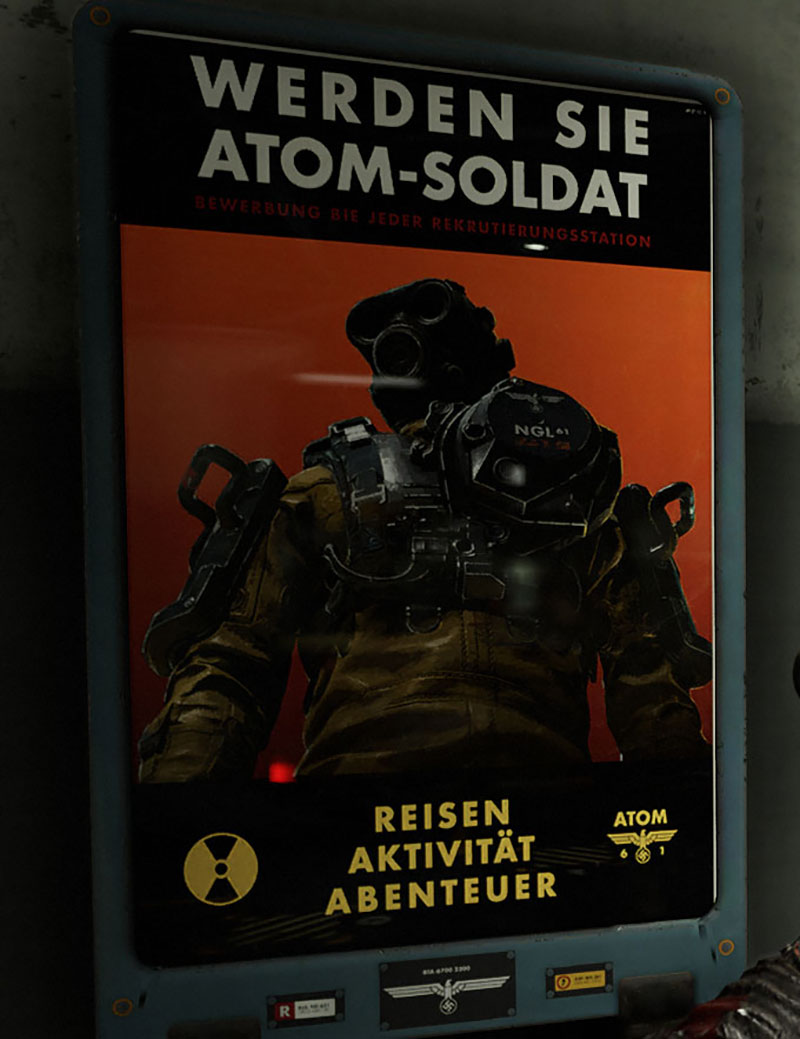 Illustration for article titled Wolfenstein's Posters Are Just The Best